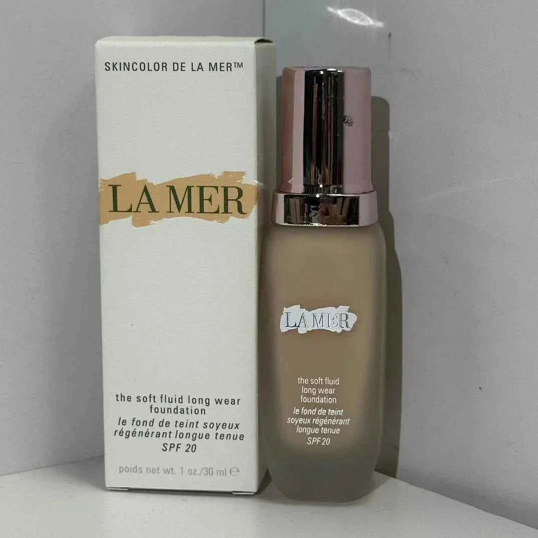 La Mer The Soft Fluid Long Wear Foundation SPF 20 – Ivory 01, 1 oz / 30 mL – Sealed